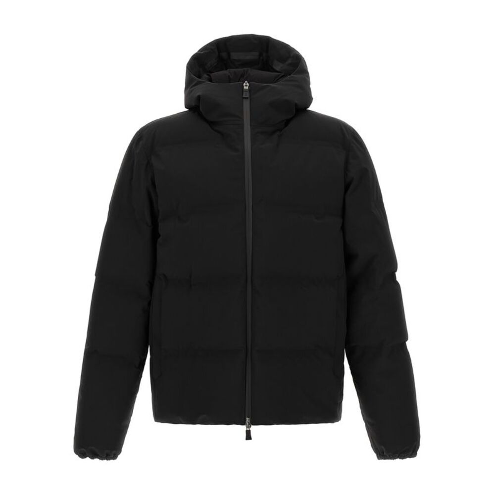 Herno Black Polyamide Full-Length Men's Jacket